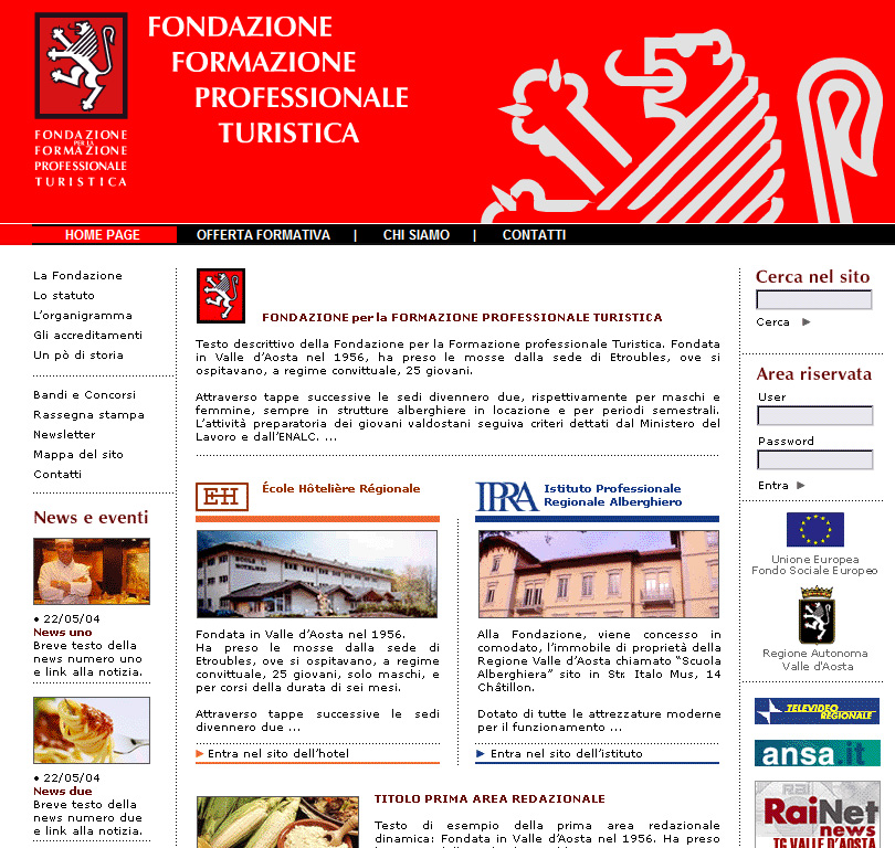 Fondazione formazione professionale turistica